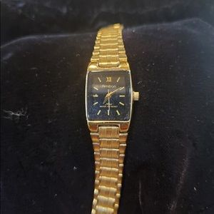 Amatron Square Black Face Women’s Watch